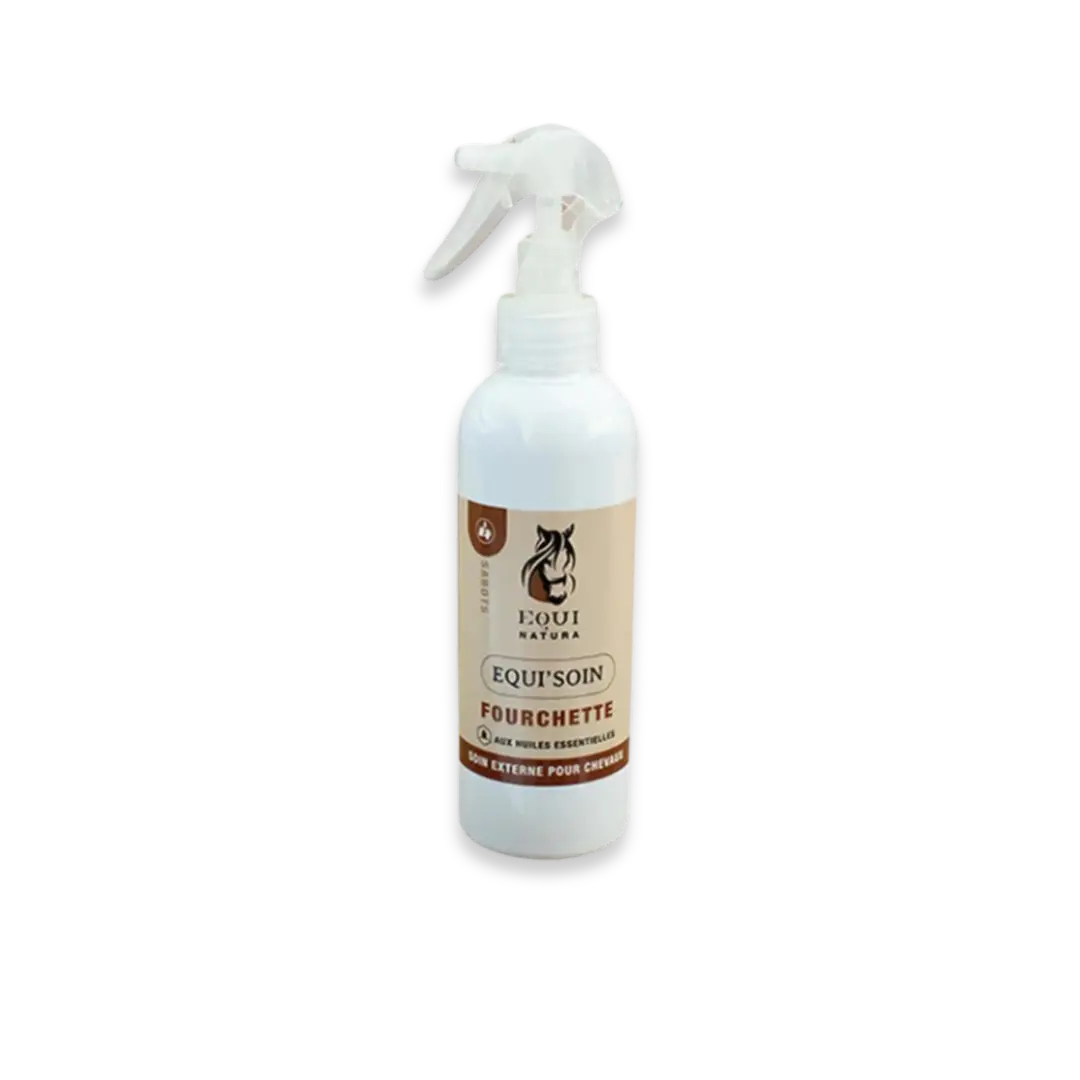 Equi'soin fourchette Equi'natura assainie, purifie et répare les fourchettes pourrie du cheval