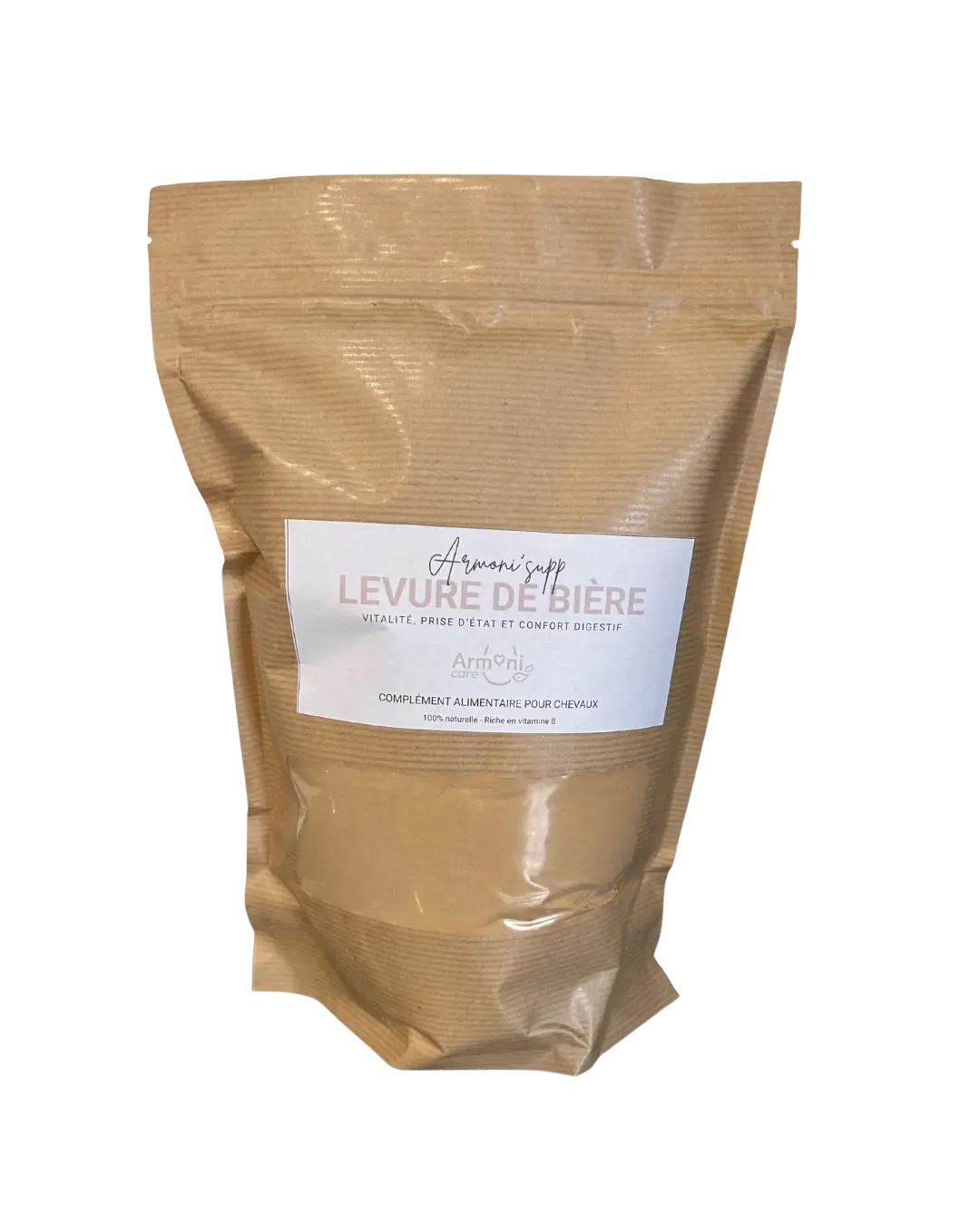 Levure de Bière Armoni Care : complément naturel pour chevaux. Vitalité, digestion, immunité et beauté de la robe au quotidien.