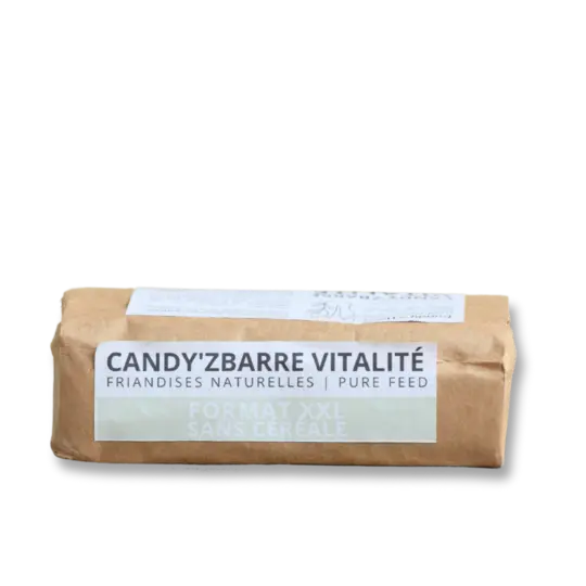 Candyz'barre vitalité, des friandises naturelle pour la forme et la vitalité du cheval