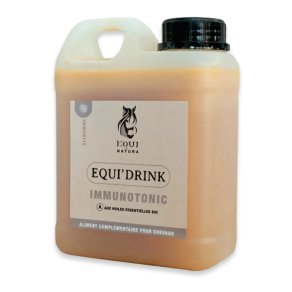 Equi'Drink Immuno Tonic complément alimentaire liquide pour booster le système immunitaire