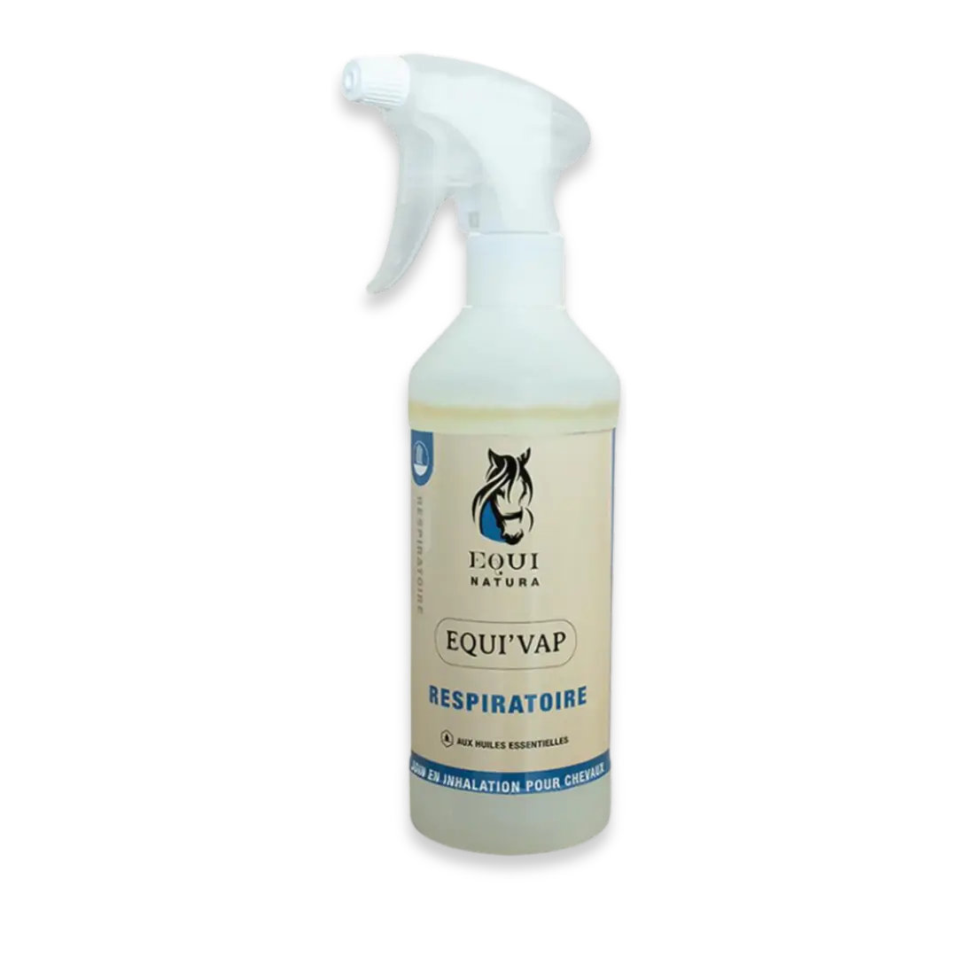 Equi'vap Respiratoire va purifier l'environnement poussiéreux du cheval.